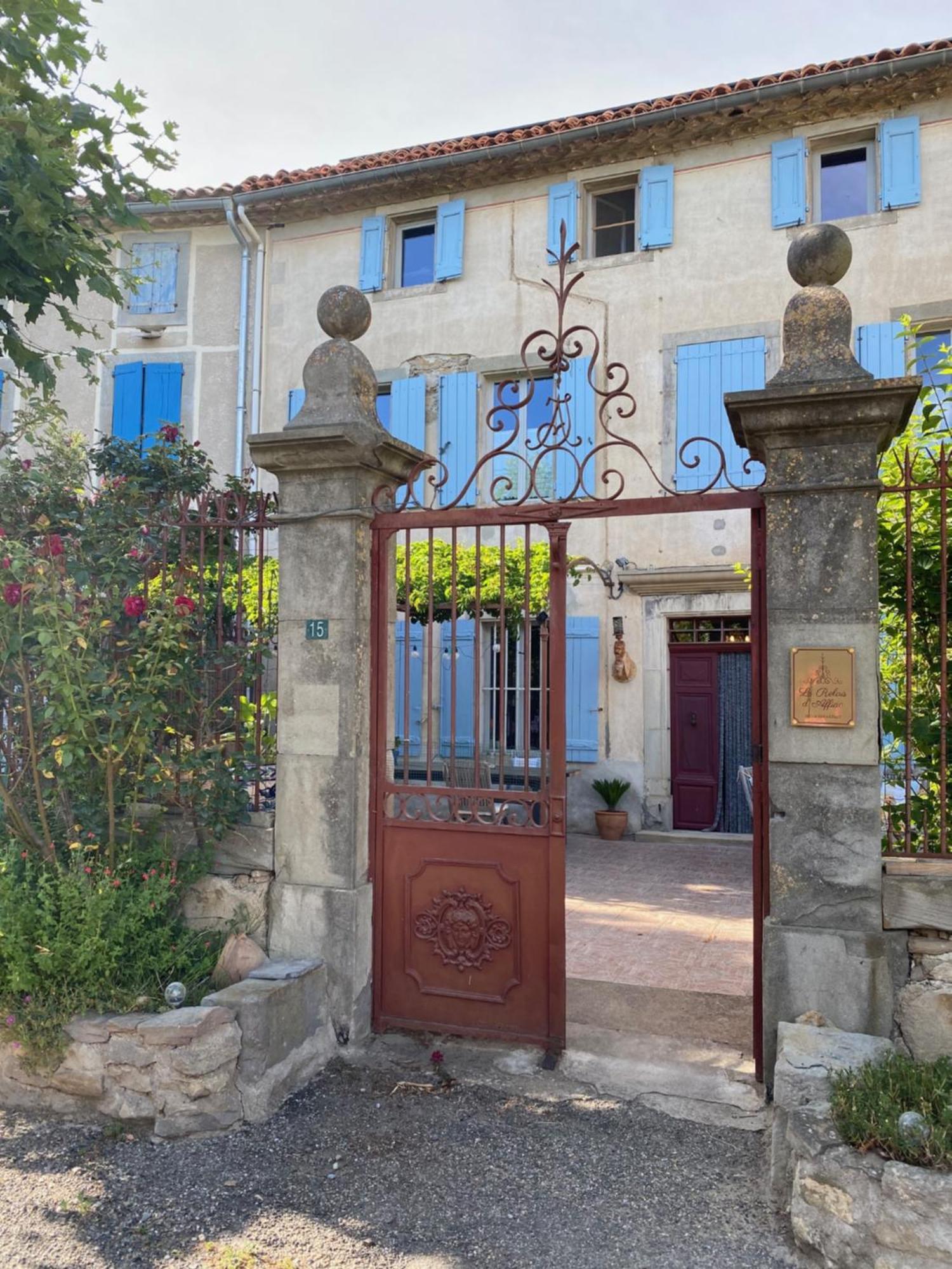 Le Relais D'Affiac Panzió Peyriac-Minervois Kültér fotó